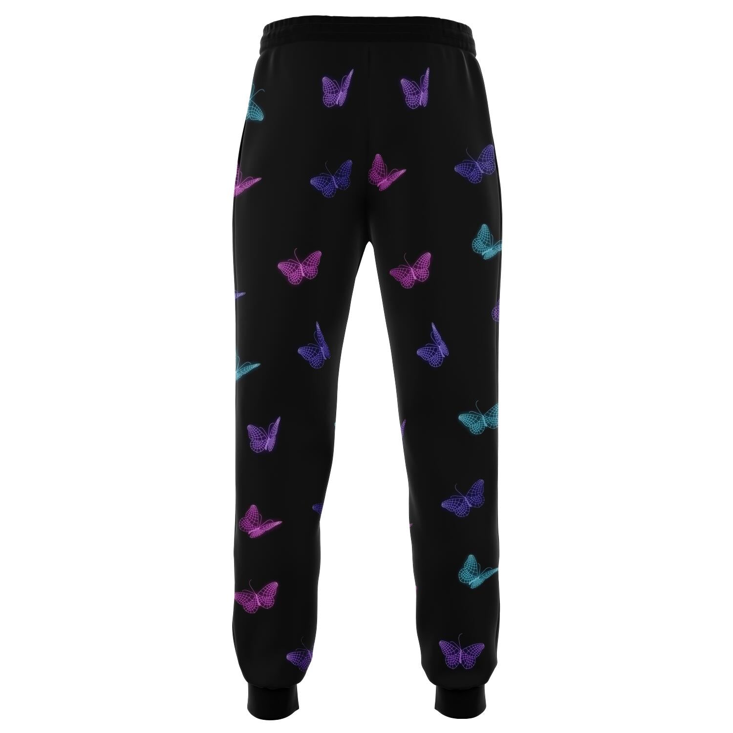 Optical Illusion Butterfly Joggers