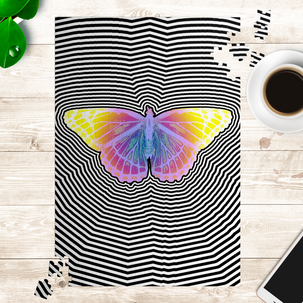 Trippy Butterfly Puzzle