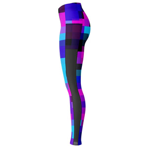Color Pop Pixel Mesh Leggings