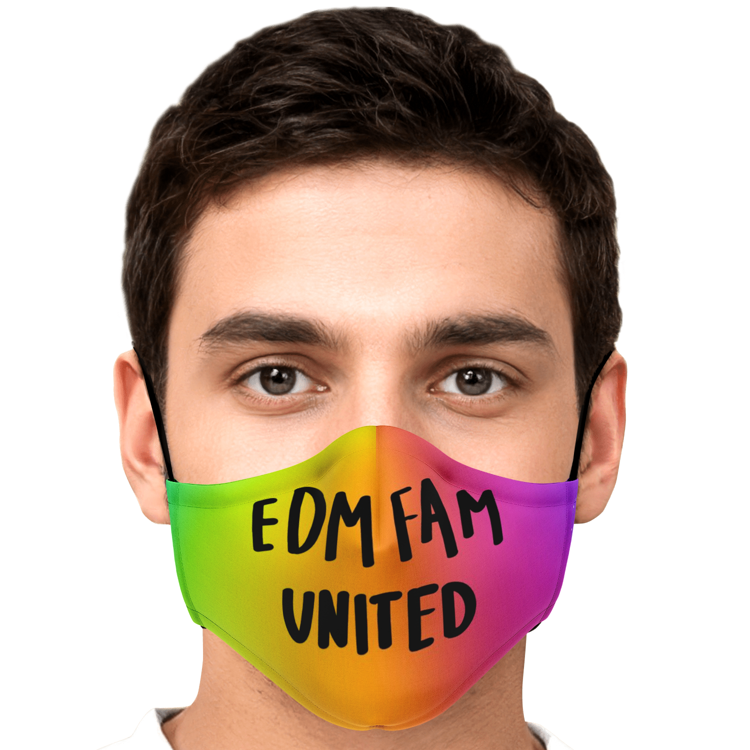United Fam Electronic Dance Music Face Mask