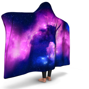 Galaxy Unicorn Hooded Blanket
