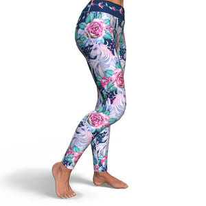 Unicorn & Roses Yoga Pants