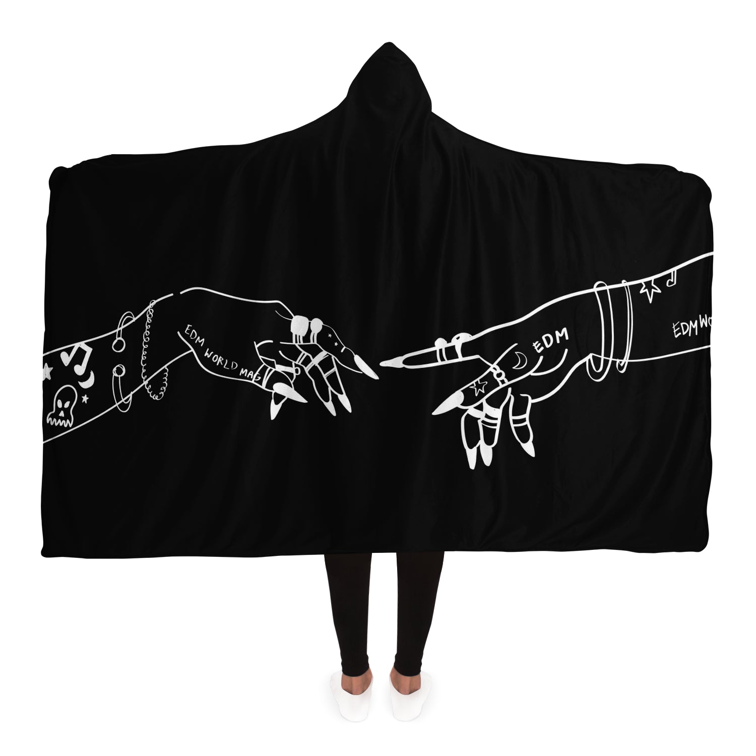 EDM Hooded Blanket